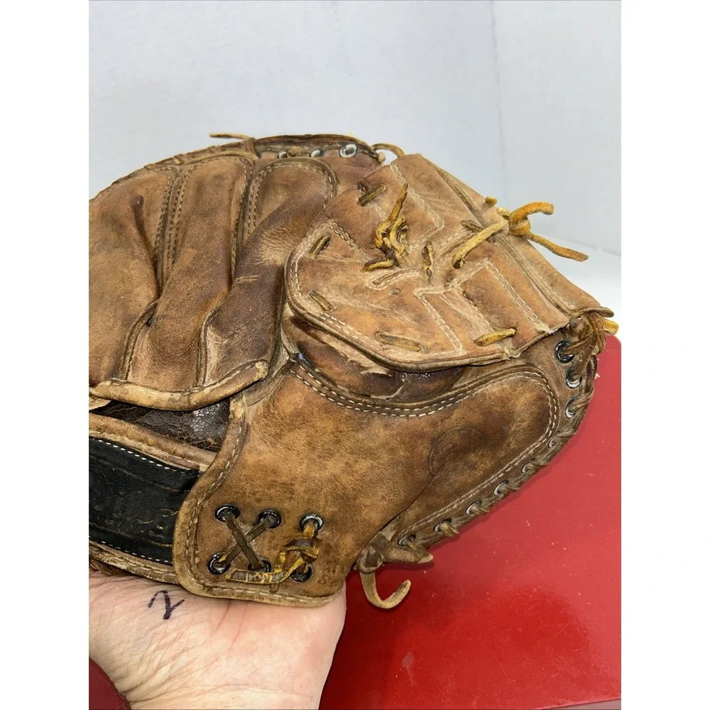 Wilson A2546 John Orsino Catchers Mitt Glove RH Throw Pro Style Baseball Vintage